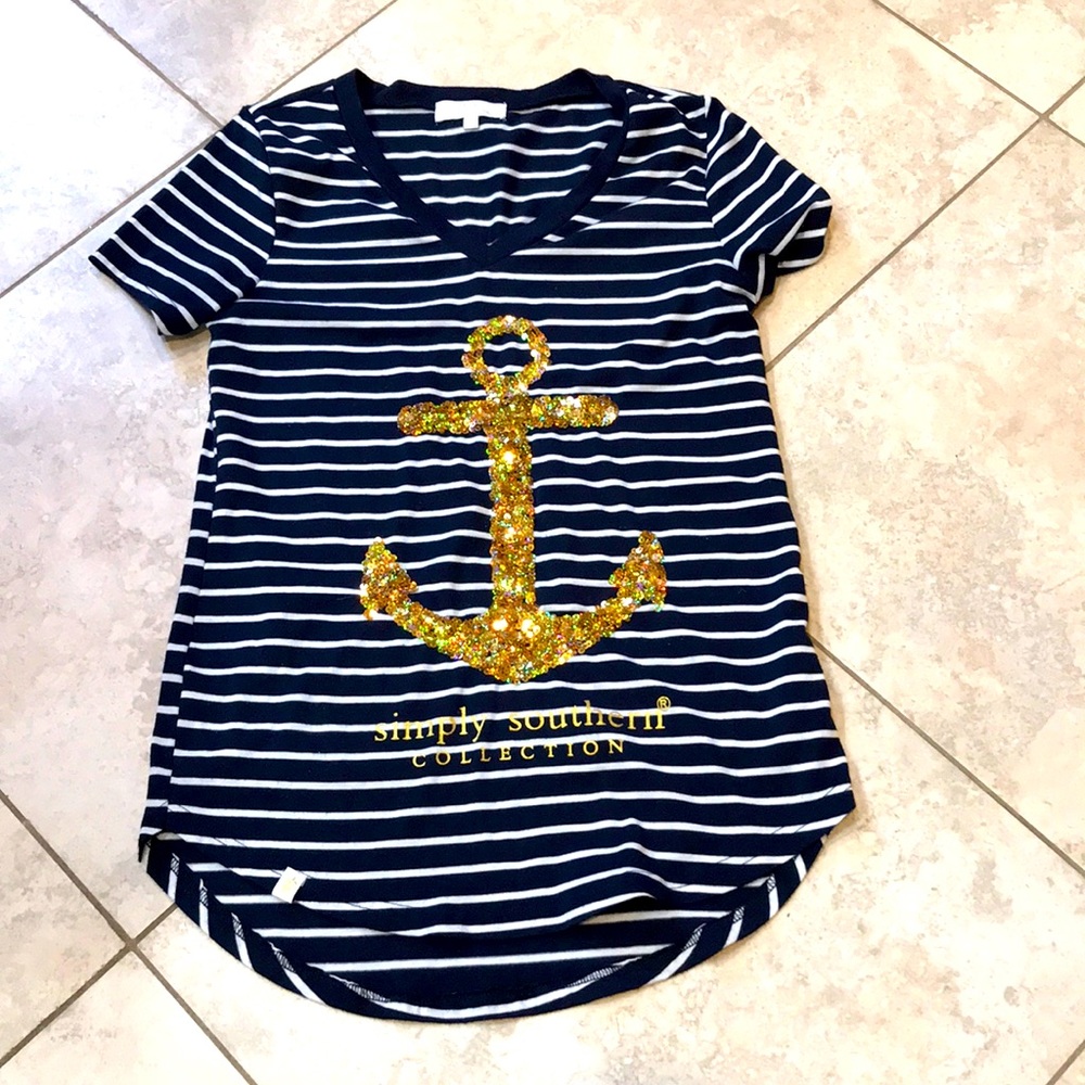 Authentic Simply Southern T Shirt Size Small